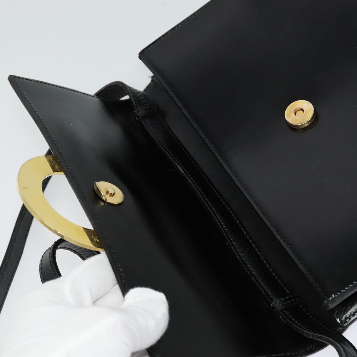 Celine Celine Vintage Circle Logo Crossbody Bag Leather Size ONE SIZE - 17 Thumbnail