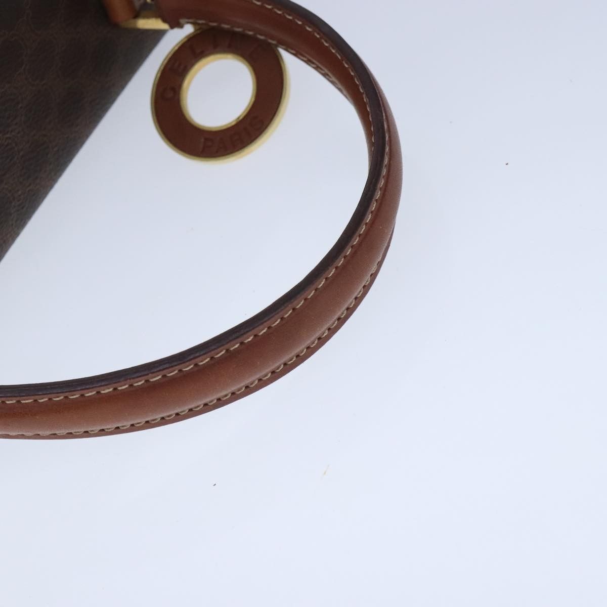 Celine Celine Vintage Convertible Top Handle Bag Macadam Coated Canvas Size ONE SIZE - 8 Thumbnail