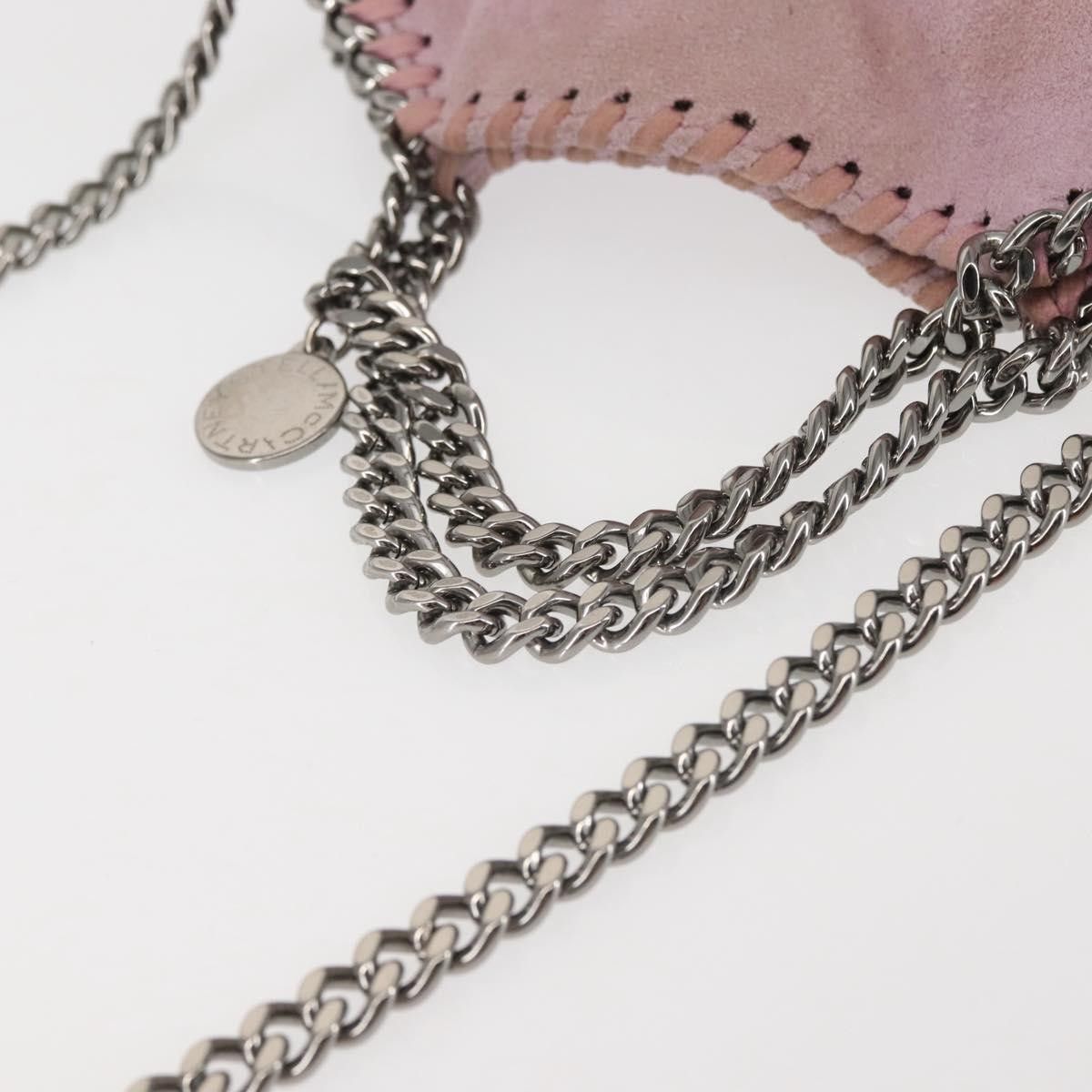 Stella McCartney Stella McCartney Falabella Fold Over Crossbody Bag Suede Size ONE SIZE - 8 Thumbnail