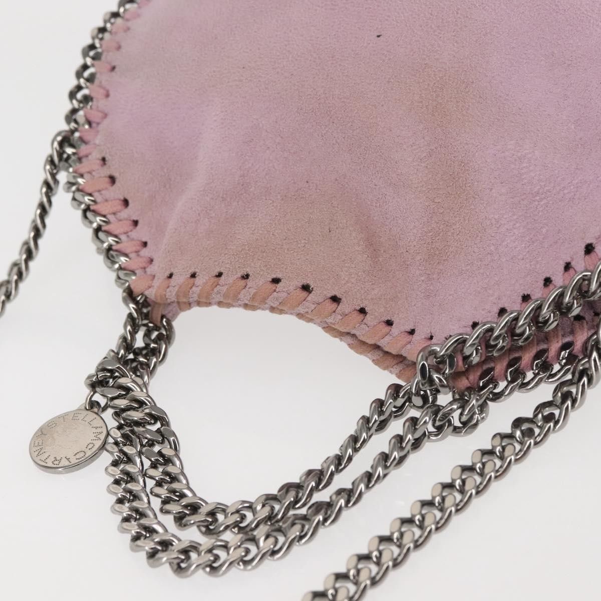 Stella McCartney Stella McCartney Falabella Fold Over Crossbody Bag Suede Size ONE SIZE - 16 Thumbnail