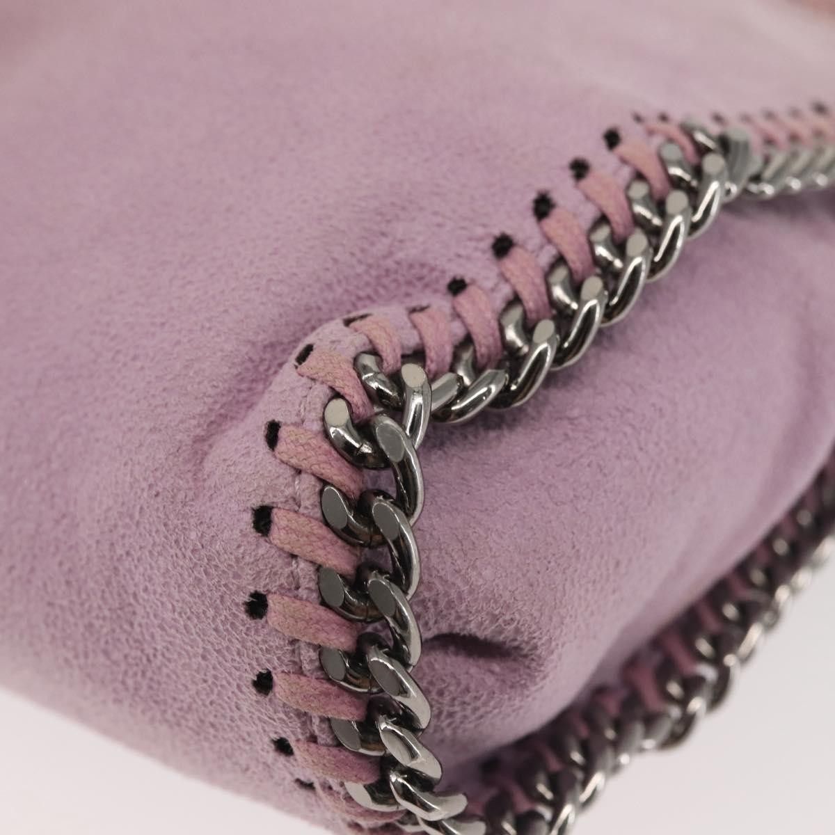Stella McCartney Stella McCartney Falabella Fold Over Crossbody Bag Suede Size ONE SIZE - 12 Thumbnail