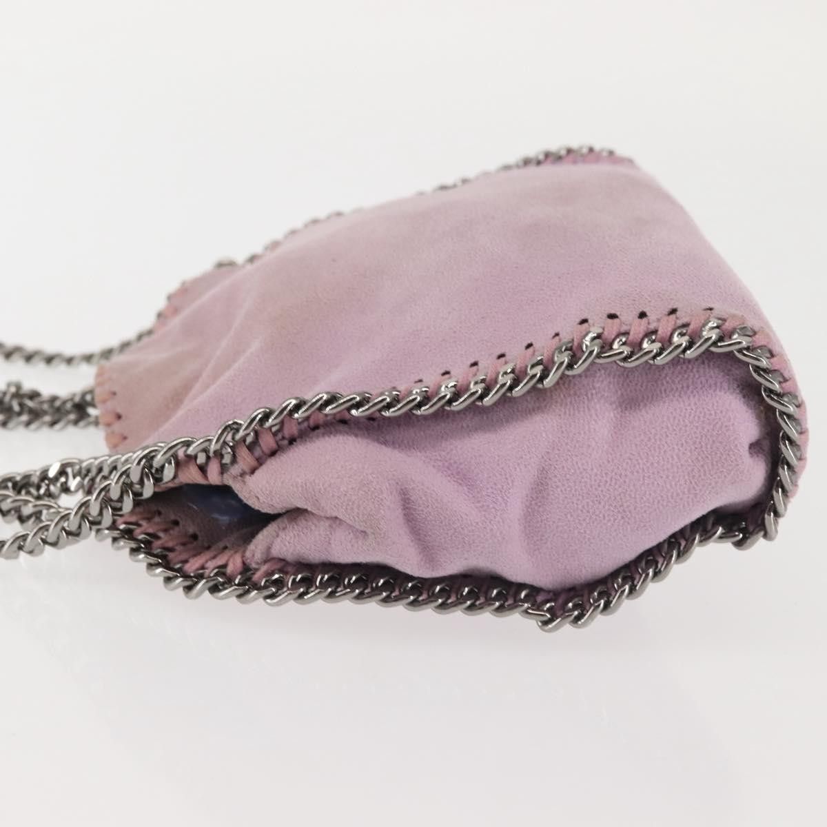 Stella McCartney Stella McCartney Falabella Fold Over Crossbody Bag Suede Size ONE SIZE - 4 Thumbnail