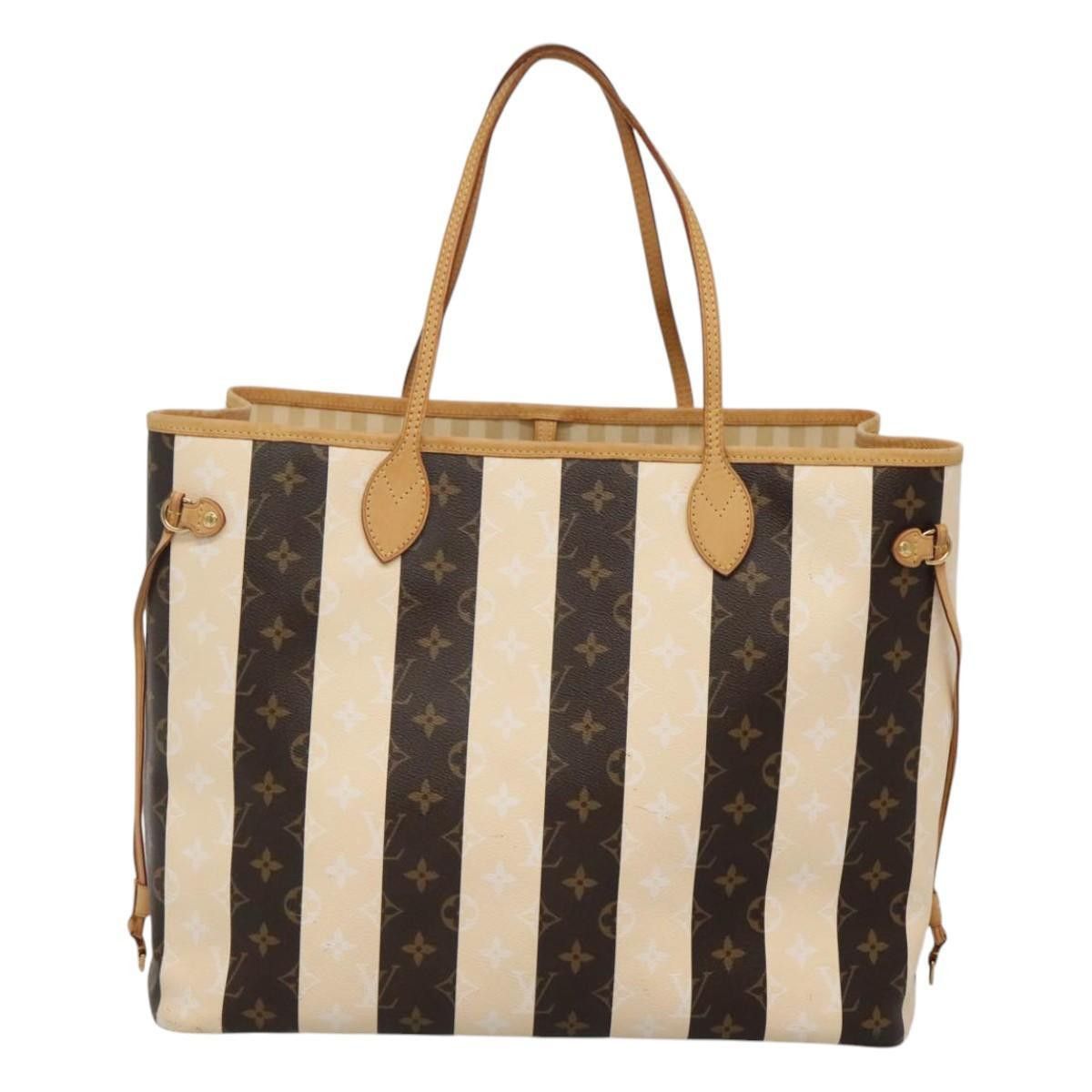Louis Vuitton Louis Vuitton Neverfull Tote Limited Edition Monogram Rayures Size ONE SIZE - 2 Thumbnail