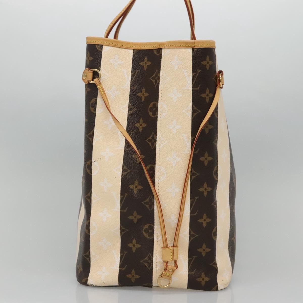 Louis Vuitton Louis Vuitton Neverfull Tote Limited Edition Monogram Rayures Size ONE SIZE - 4 Thumbnail