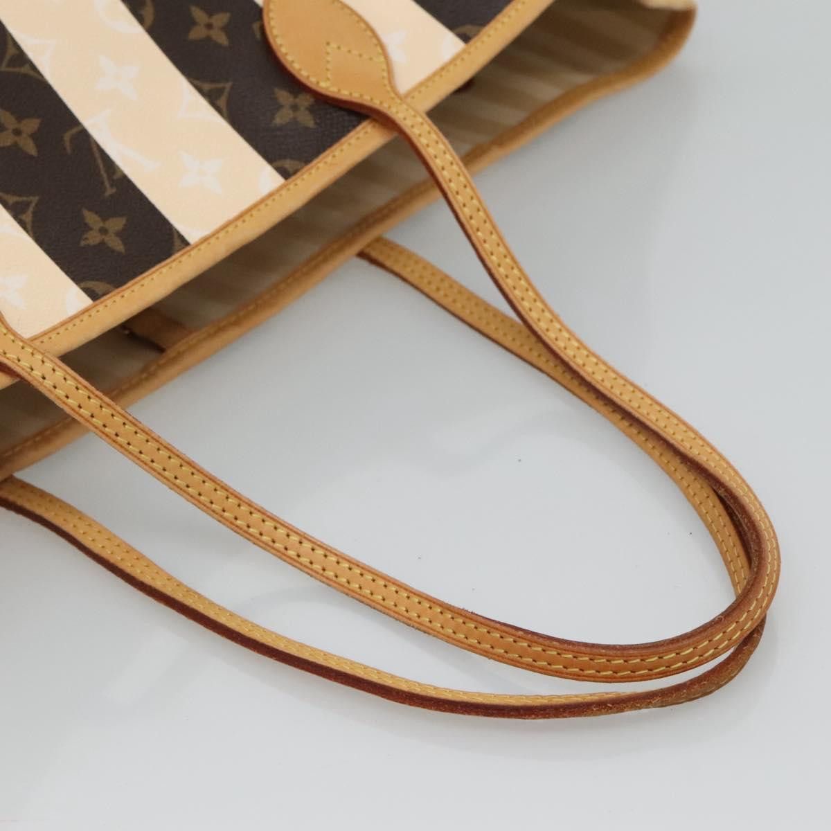 Louis Vuitton Louis Vuitton Neverfull Tote Limited Edition Monogram Rayures Size ONE SIZE - 16 Thumbnail