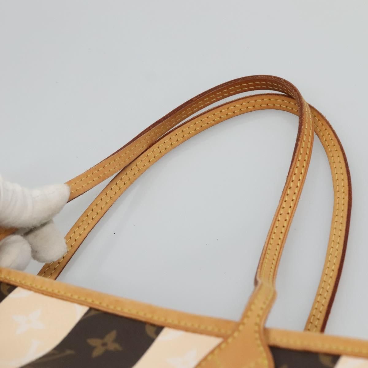 Louis Vuitton Louis Vuitton Neverfull Tote Limited Edition Monogram Rayures Size ONE SIZE - 8 Thumbnail