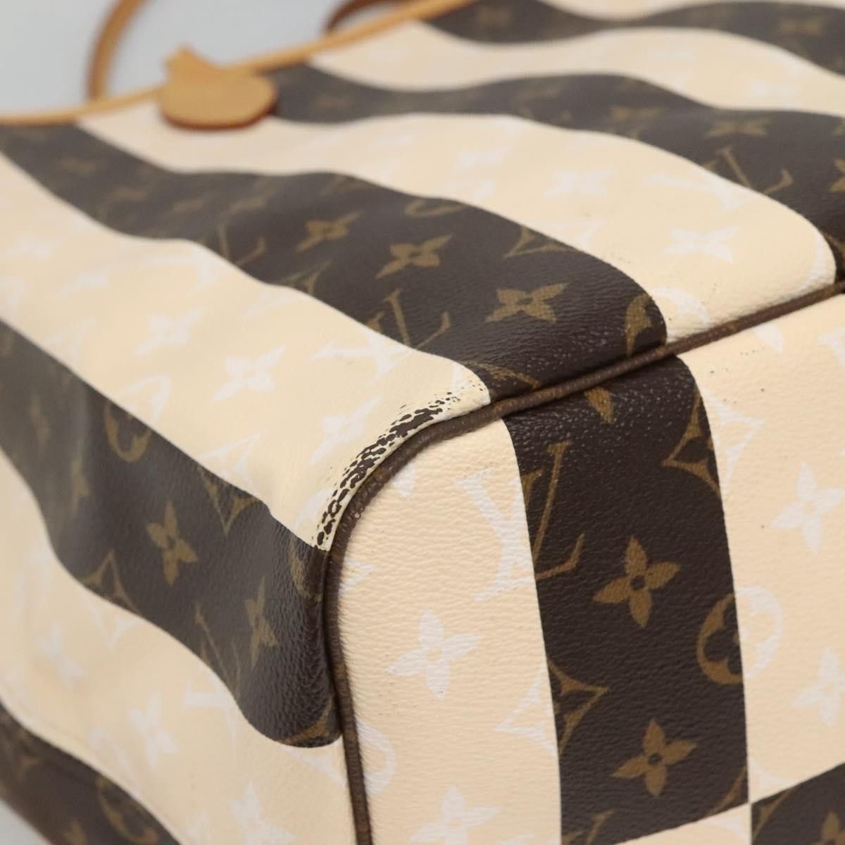 Louis Vuitton Louis Vuitton Neverfull Tote Limited Edition Monogram Rayures Size ONE SIZE - 11 Thumbnail