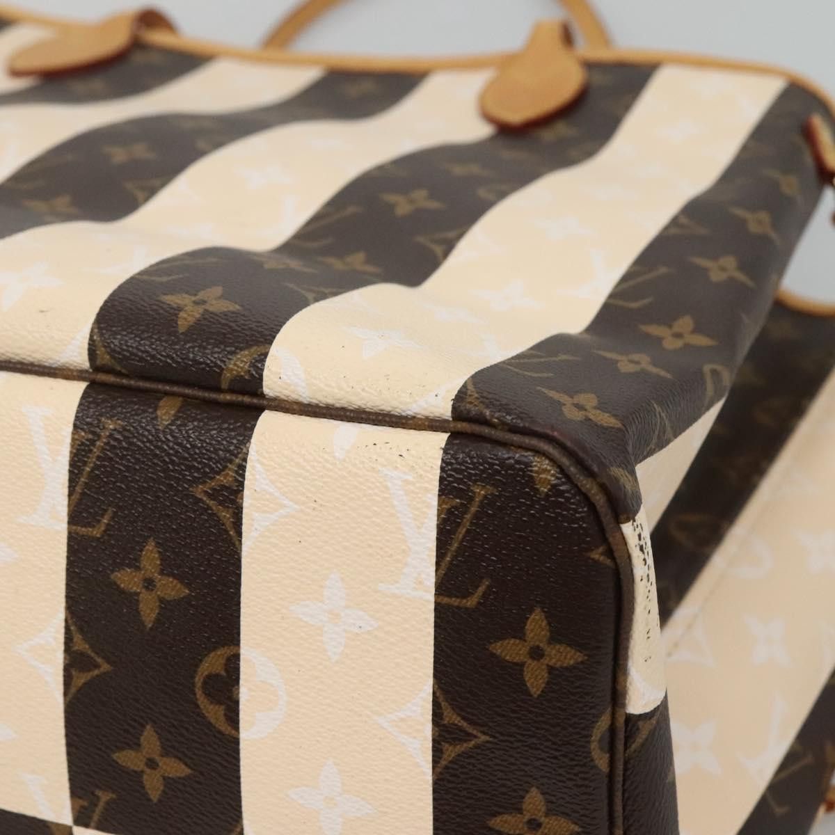 Louis Vuitton Louis Vuitton Neverfull Tote Limited Edition Monogram Rayures Size ONE SIZE - 10 Thumbnail