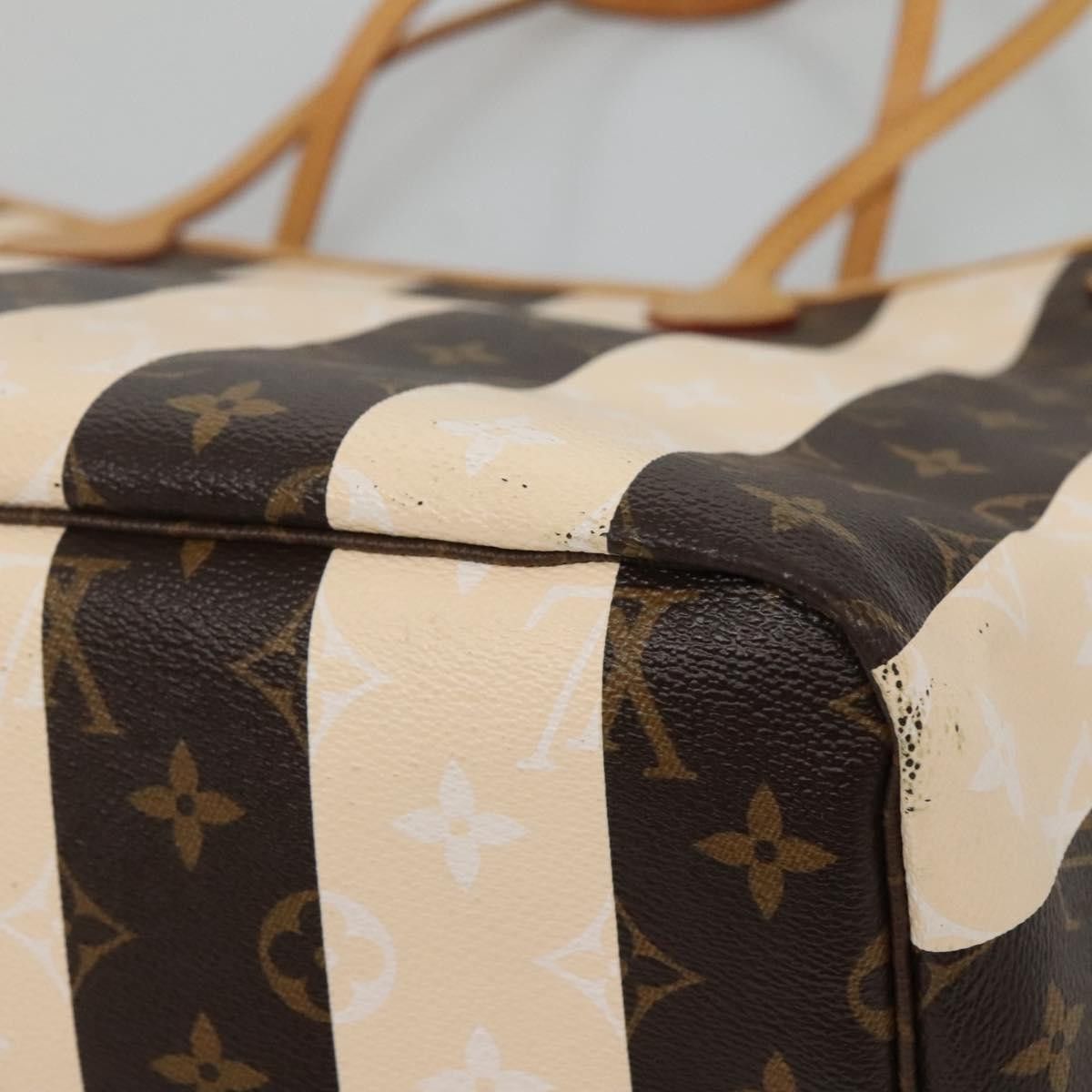 Louis Vuitton Louis Vuitton Neverfull Tote Limited Edition Monogram Rayures Size ONE SIZE - 12 Thumbnail