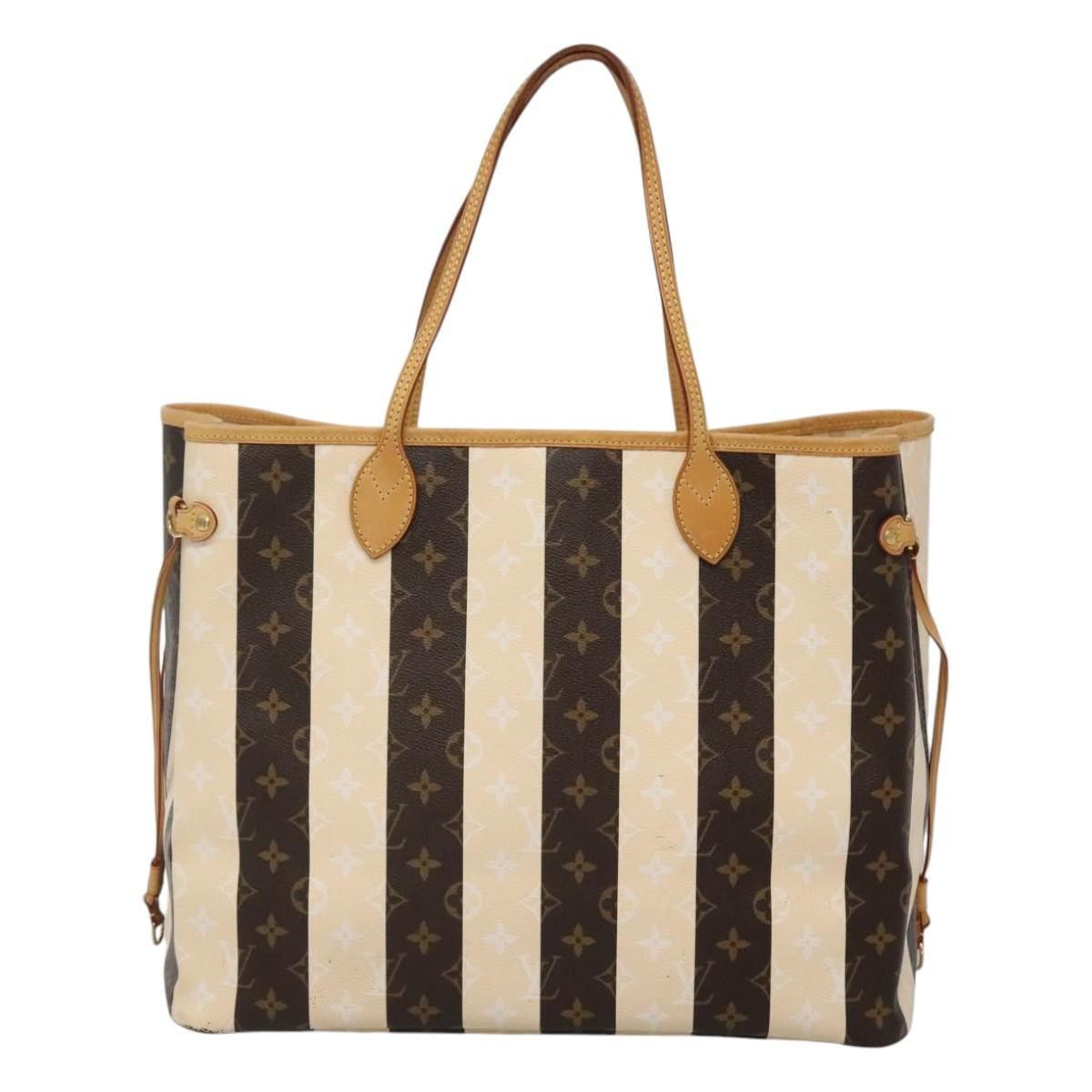 Louis Vuitton Louis Vuitton Neverfull Tote Limited Edition Monogram Rayures Size ONE SIZE - 18 Thumbnail