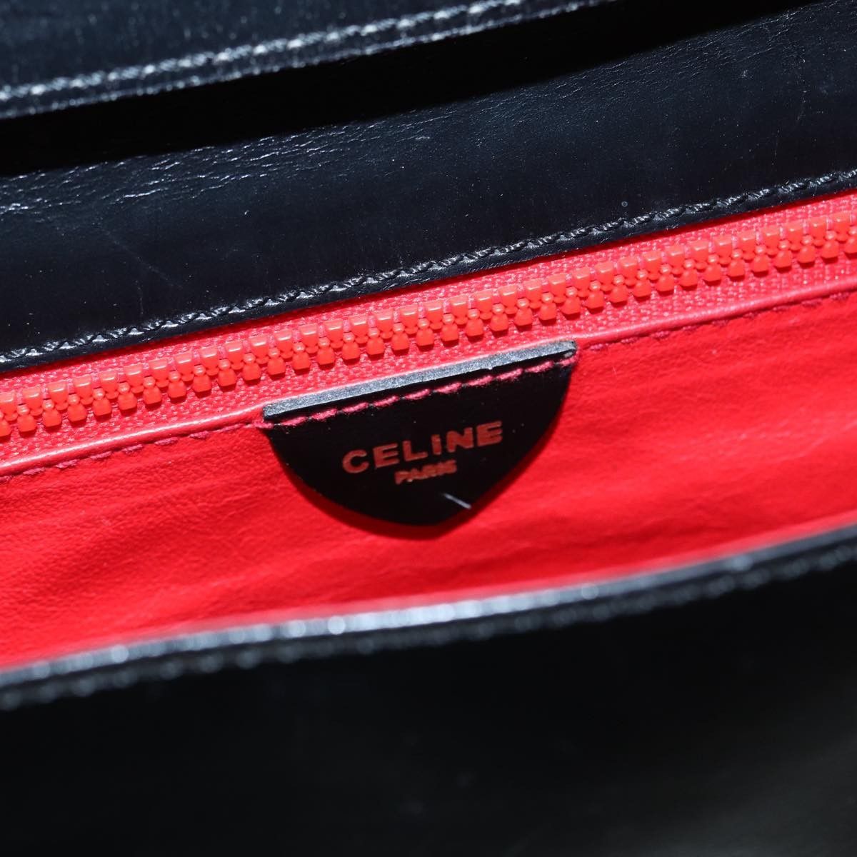 Celine Celine Vintage Circle Logo Crossbody Bag Leather Size ONE SIZE - 6 Thumbnail