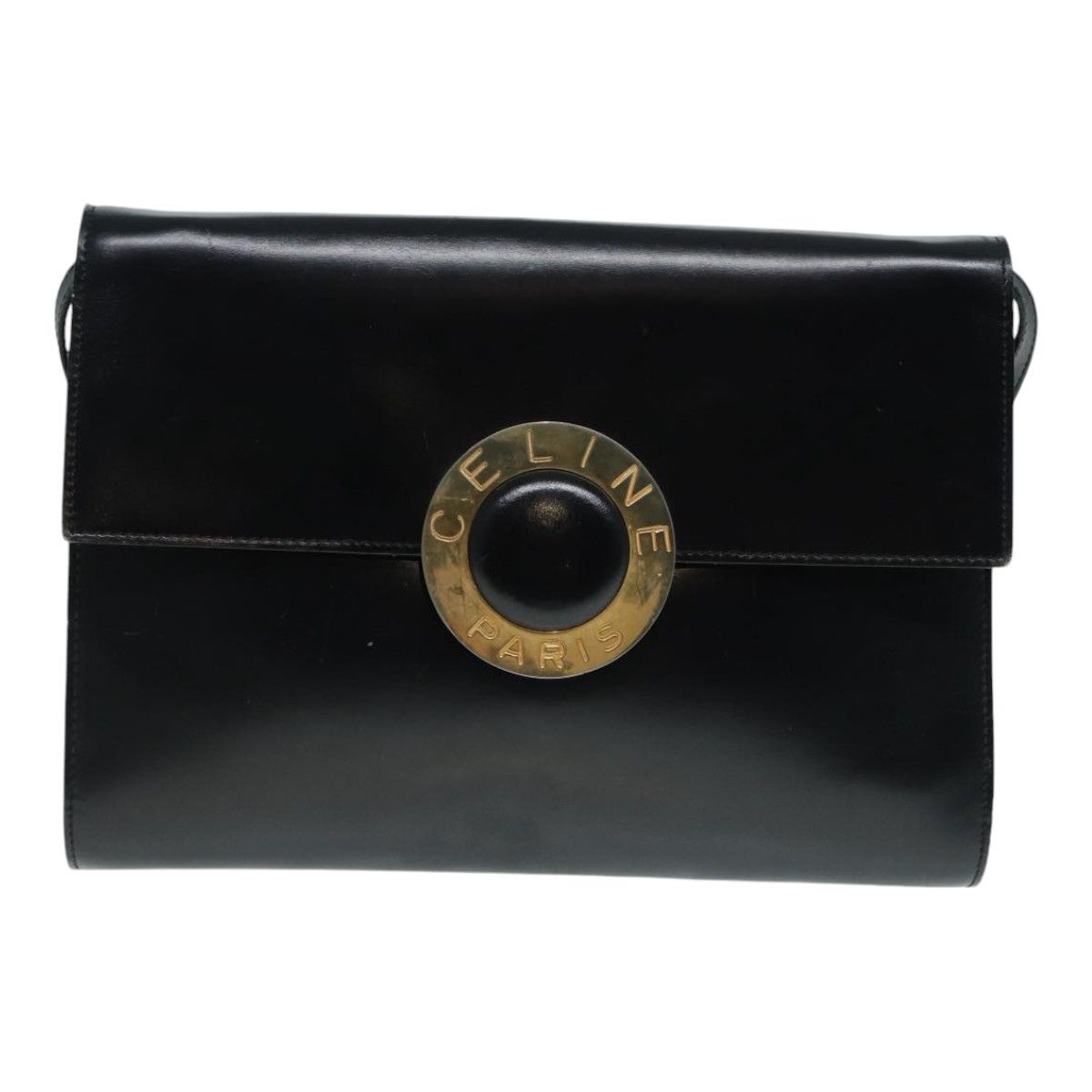 Celine Celine Vintage Circle Logo Crossbody Bag Leather Size ONE SIZE - 19 Thumbnail