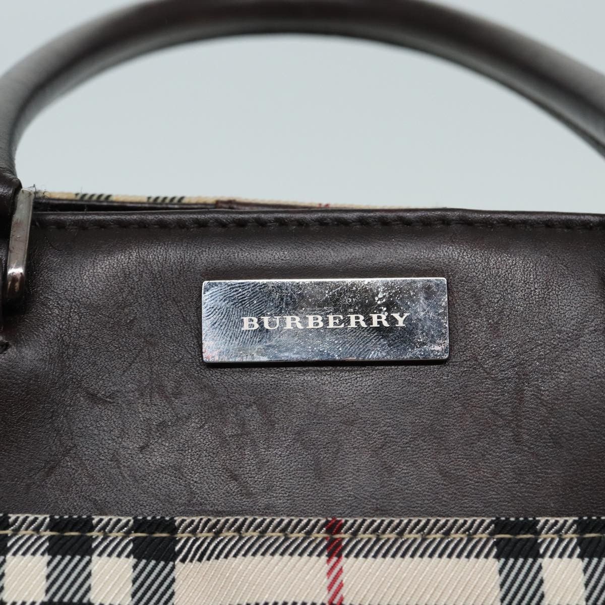 Burberry Burberry Nova Check Tote canvas check pattern Size ONE SIZE - 6 Thumbnail