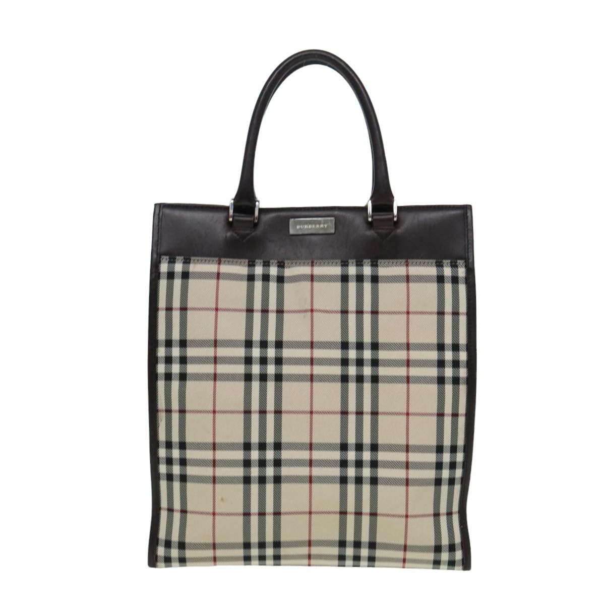Burberry Burberry Nova Check Tote canvas check pattern Size ONE SIZE - 17 Thumbnail