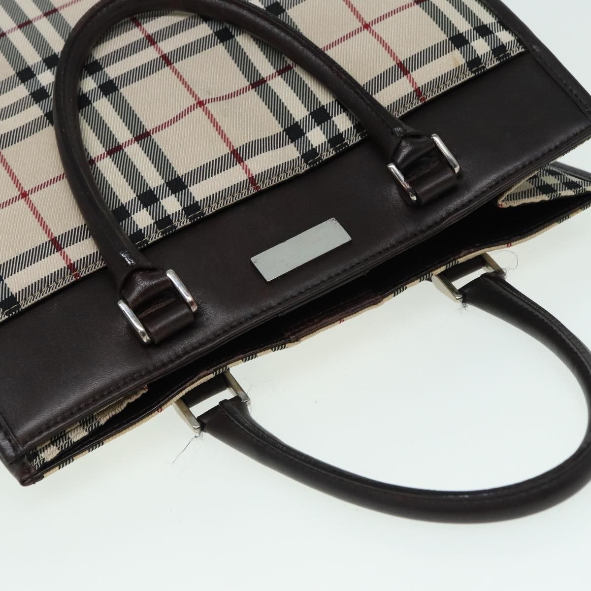 Burberry Burberry Nova Check Tote canvas check pattern Size ONE SIZE - 13 Thumbnail