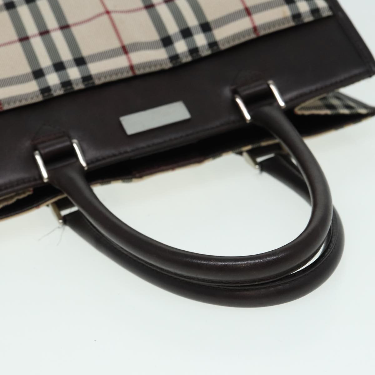Burberry Burberry Nova Check Tote canvas check pattern Size ONE SIZE - 7 Thumbnail