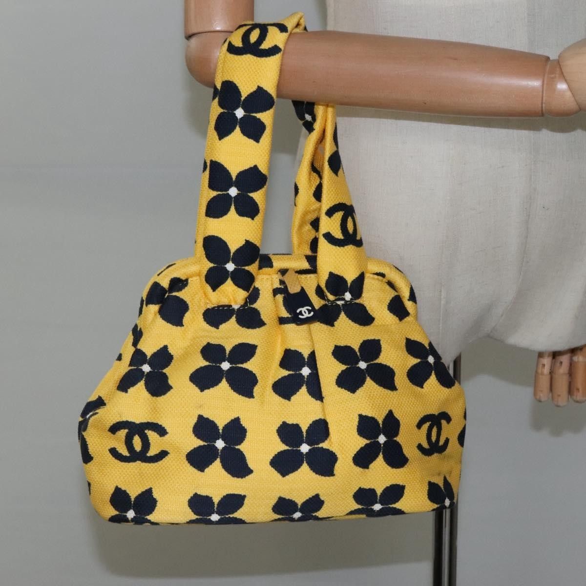 Chanel Chanel Vintage Frame Shoulder Bag Printed Canvas Size ONE SIZE - 14 Thumbnail