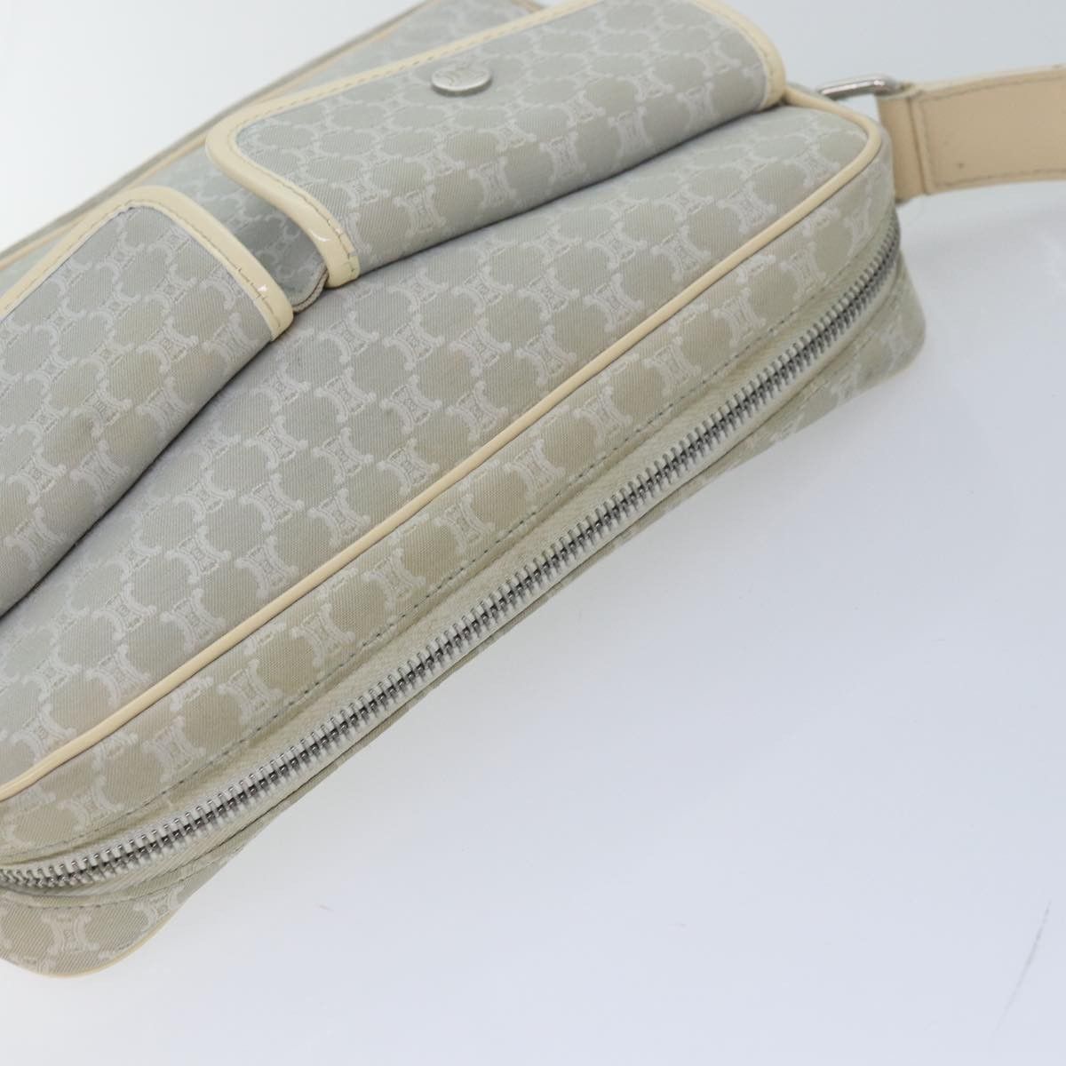 Celine Celine Vintage Macadam Shoulder Bag Canvas and Leather Size ONE SIZE - 16 Thumbnail