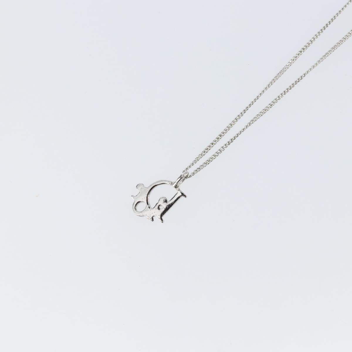 Dior Christian Dior Logo Pendant Necklace Metal Size ONE SIZE - 11 Thumbnail