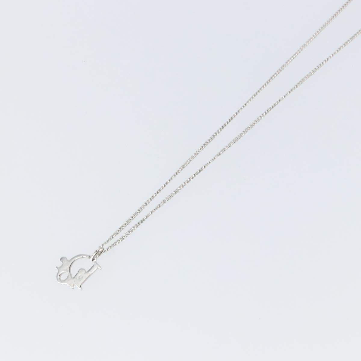 Dior Christian Dior Logo Pendant Necklace Metal Size ONE SIZE - 12 Thumbnail