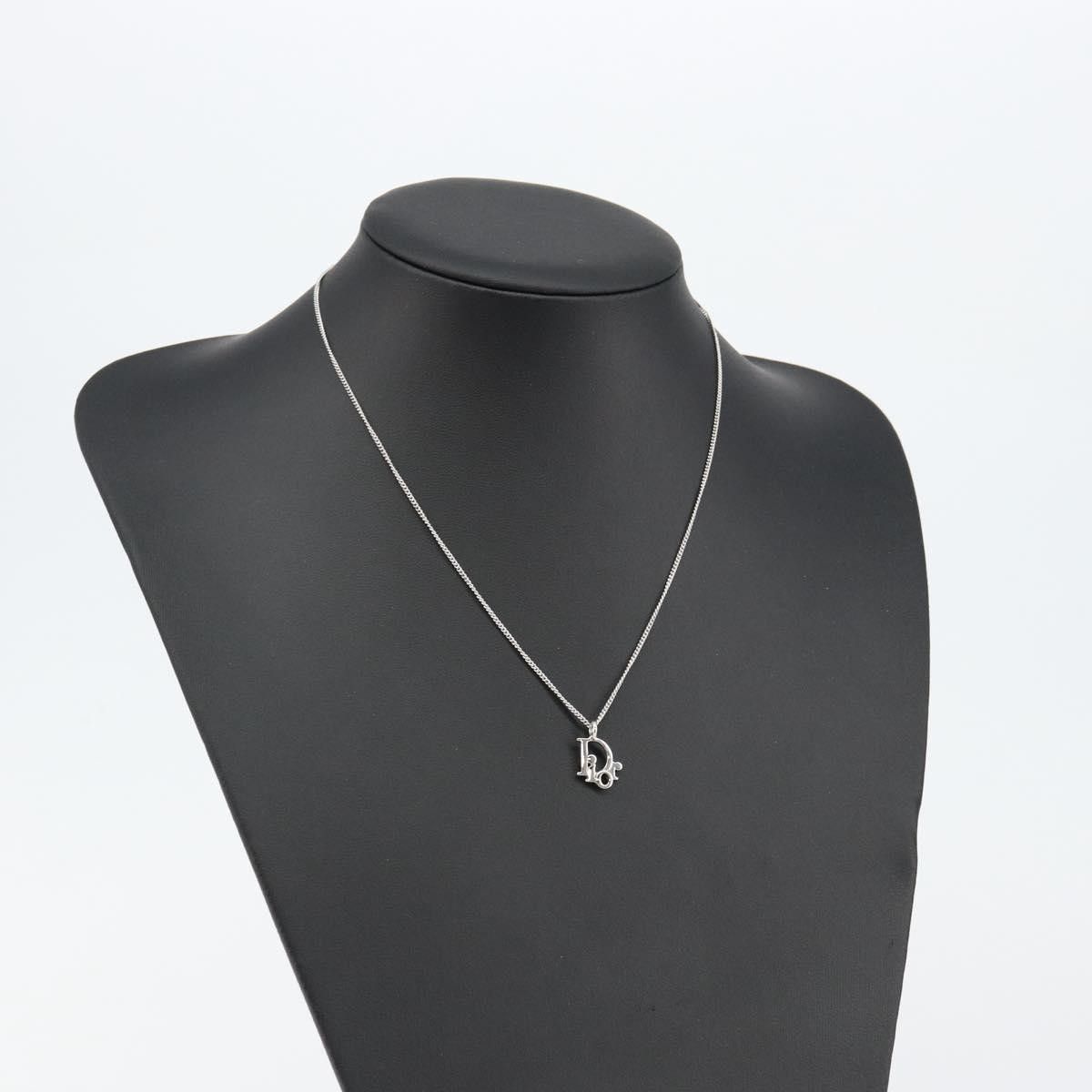Dior Christian Dior Logo Pendant Necklace Metal Size ONE SIZE - 10 Thumbnail