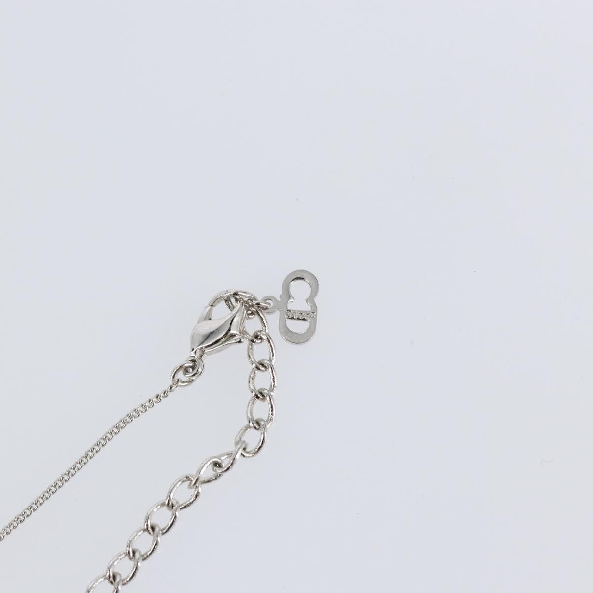 Dior Christian Dior Logo Pendant Necklace Metal Size ONE SIZE - 9 Thumbnail
