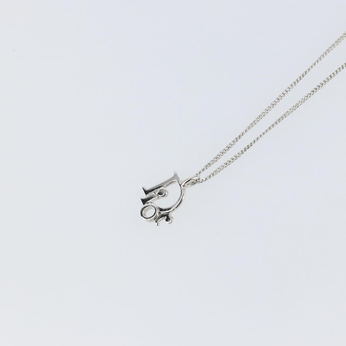Dior Christian Dior Logo Pendant Necklace Metal Size ONE SIZE - 4 Thumbnail