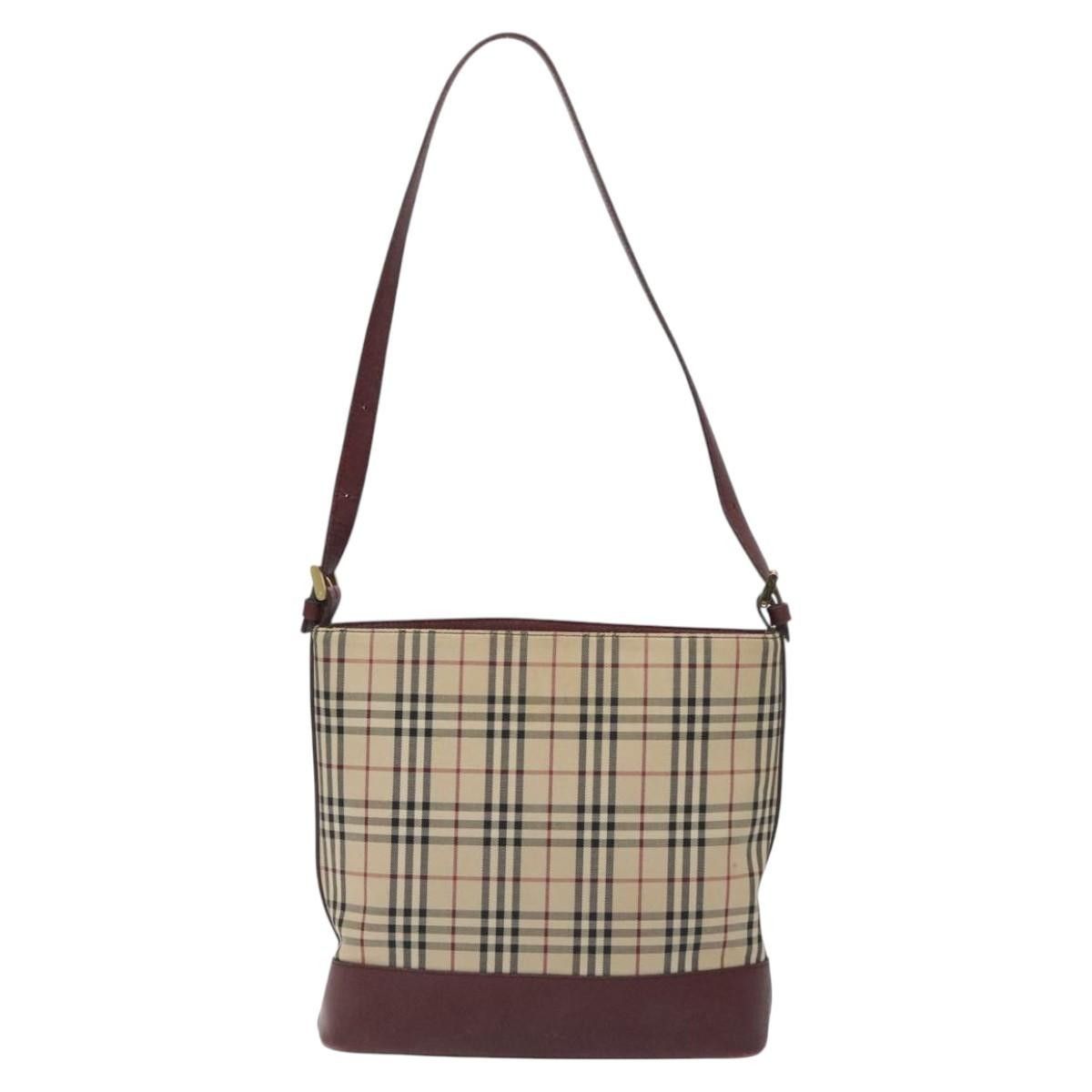 Burberry Burberry Shoulder Bag Nova Check Canvas Size ONE SIZE - 2 Thumbnail