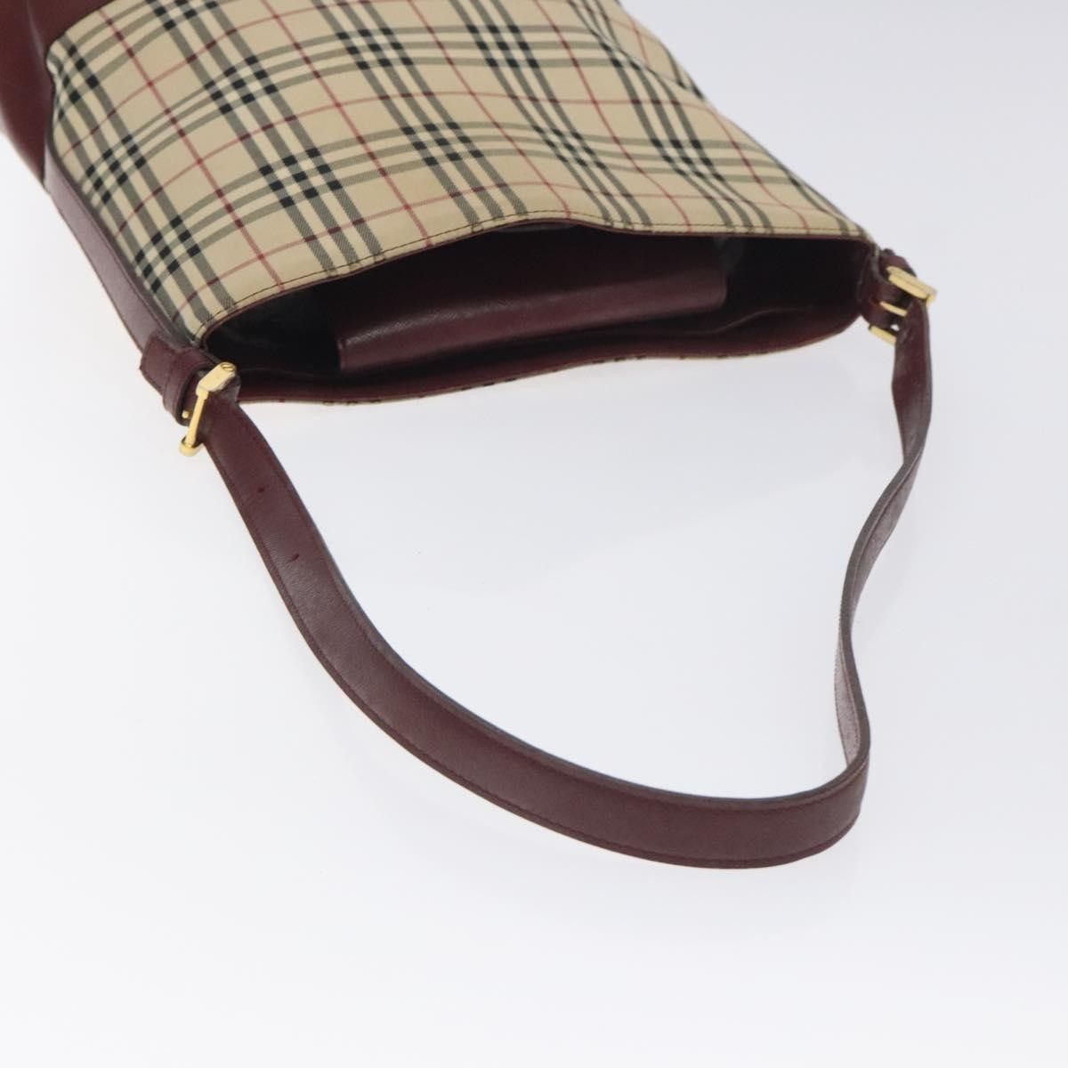 Burberry Burberry Shoulder Bag Nova Check Canvas Size ONE SIZE - 7 Thumbnail