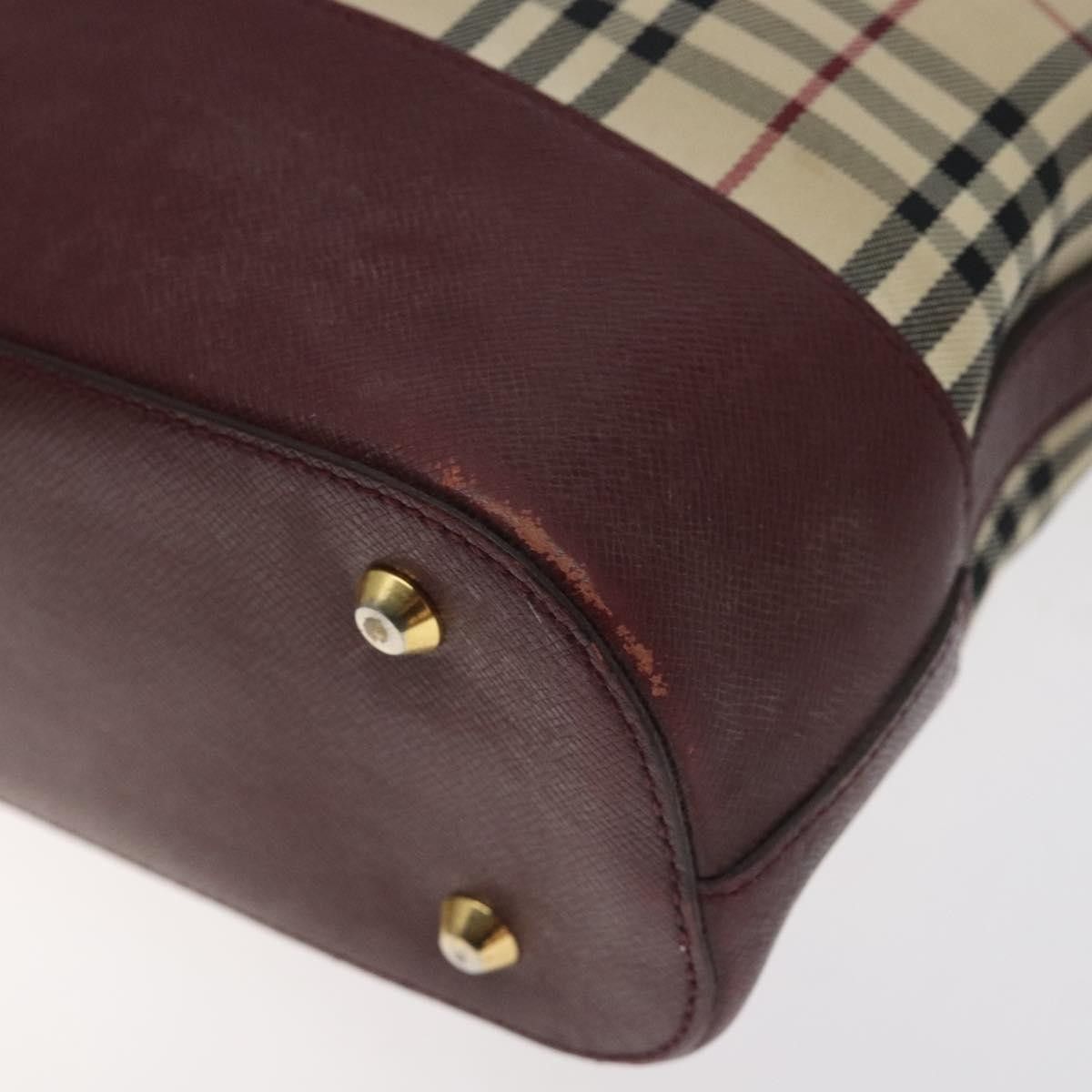 Burberry Burberry Shoulder Bag Nova Check Canvas Size ONE SIZE - 8 Thumbnail