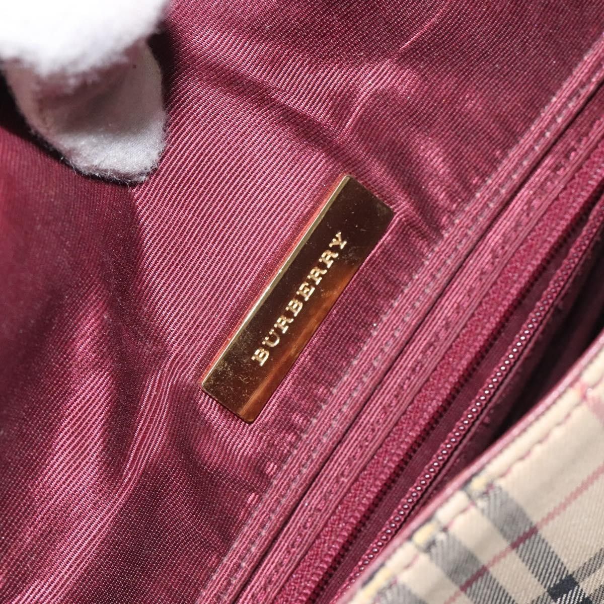 Burberry Burberry Shoulder Bag Nova Check Canvas Size ONE SIZE - 6 Thumbnail
