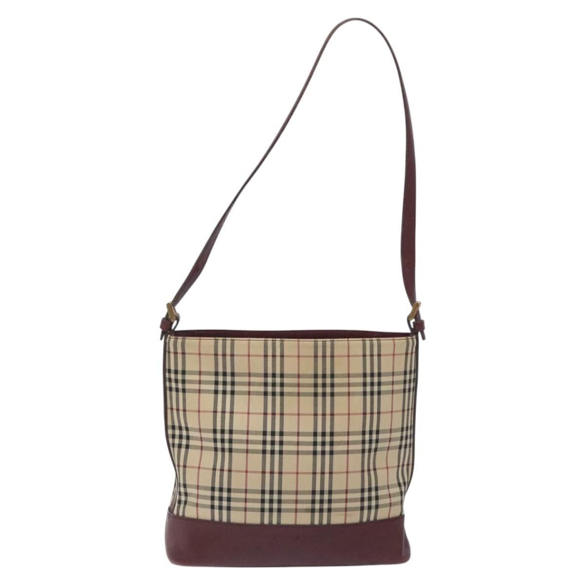 Burberry Burberry Shoulder Bag Nova Check Canvas Size ONE SIZE - 16 Thumbnail