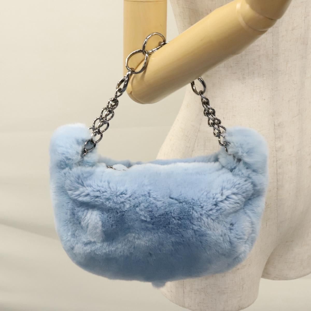 Chanel Chanel Chain Hobo Lapin Fur Size ONE SIZE - 14 Thumbnail