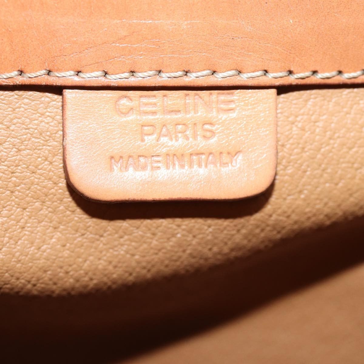 Celine Celine Vintage Convertible Top Handle Bag Macadam Coated Canvas Size ONE SIZE - 6 Thumbnail