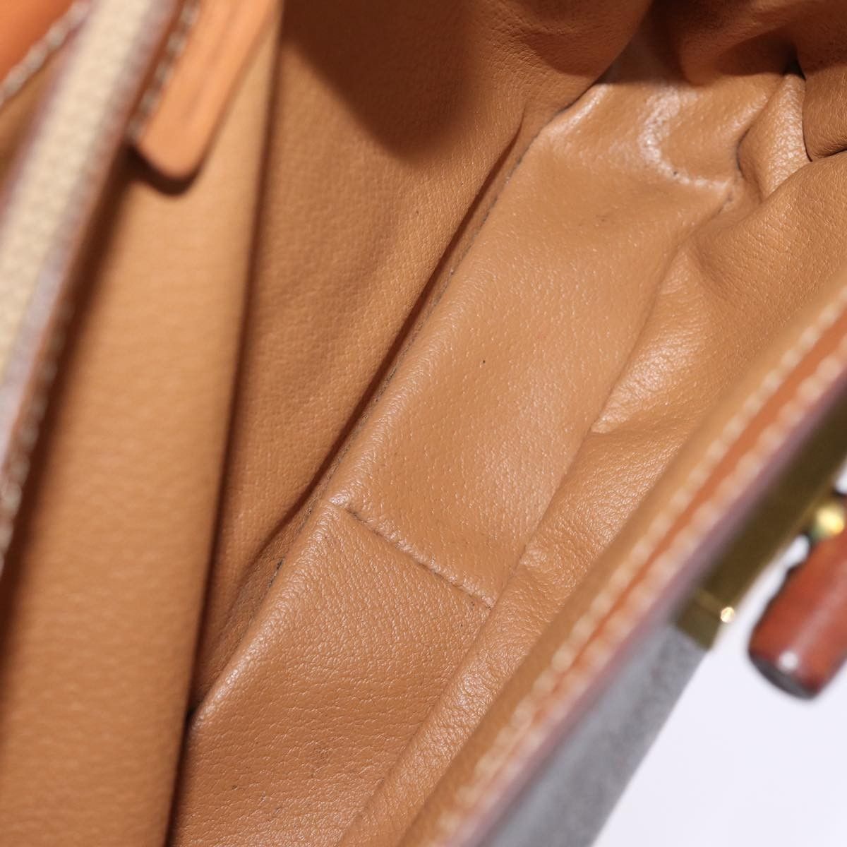 Celine Celine Vintage Convertible Top Handle Bag Macadam Coated Canvas Size ONE SIZE - 24 Thumbnail