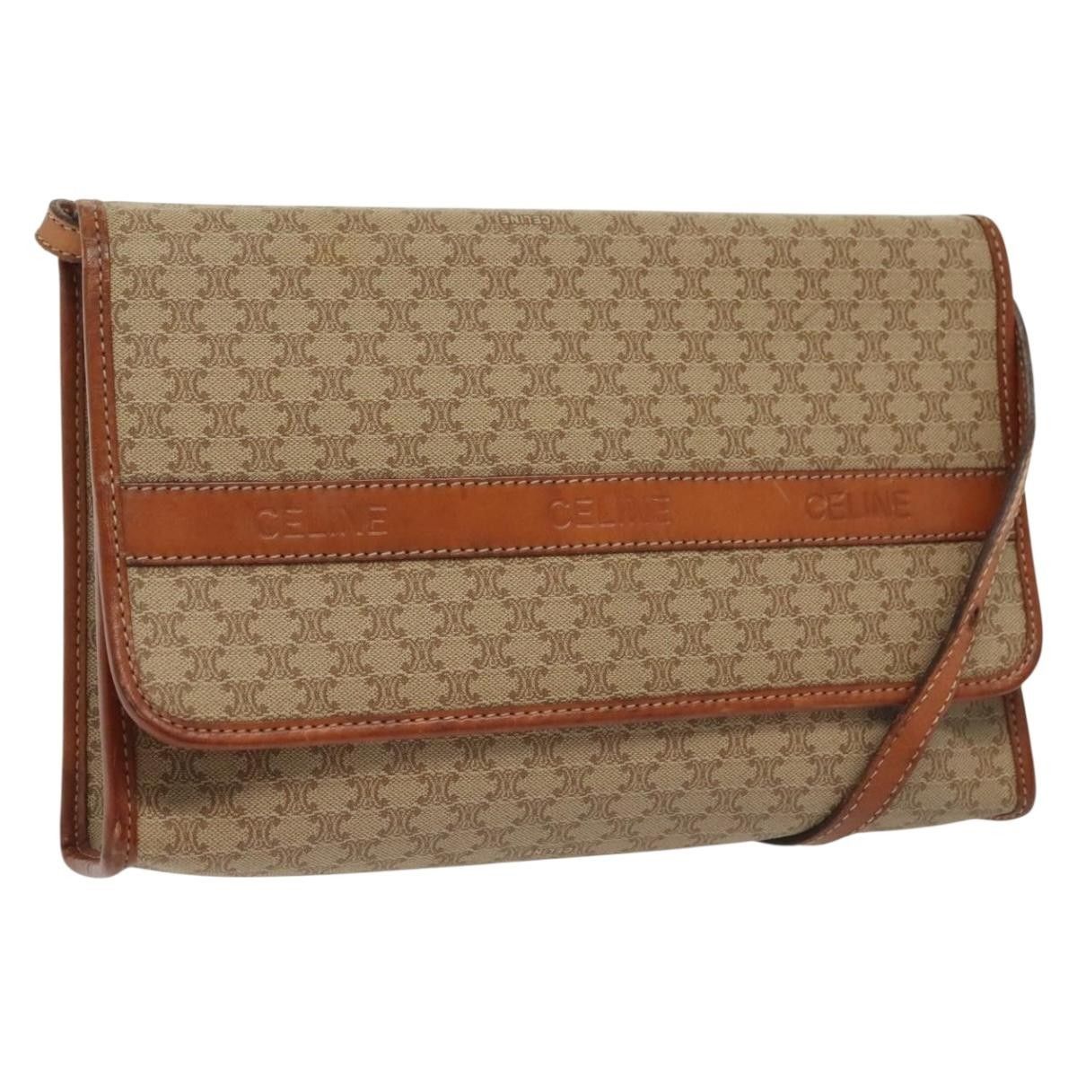 Celine Celine Vintage Macadam Canvas and Leather Size ONE SIZE - 18 Thumbnail