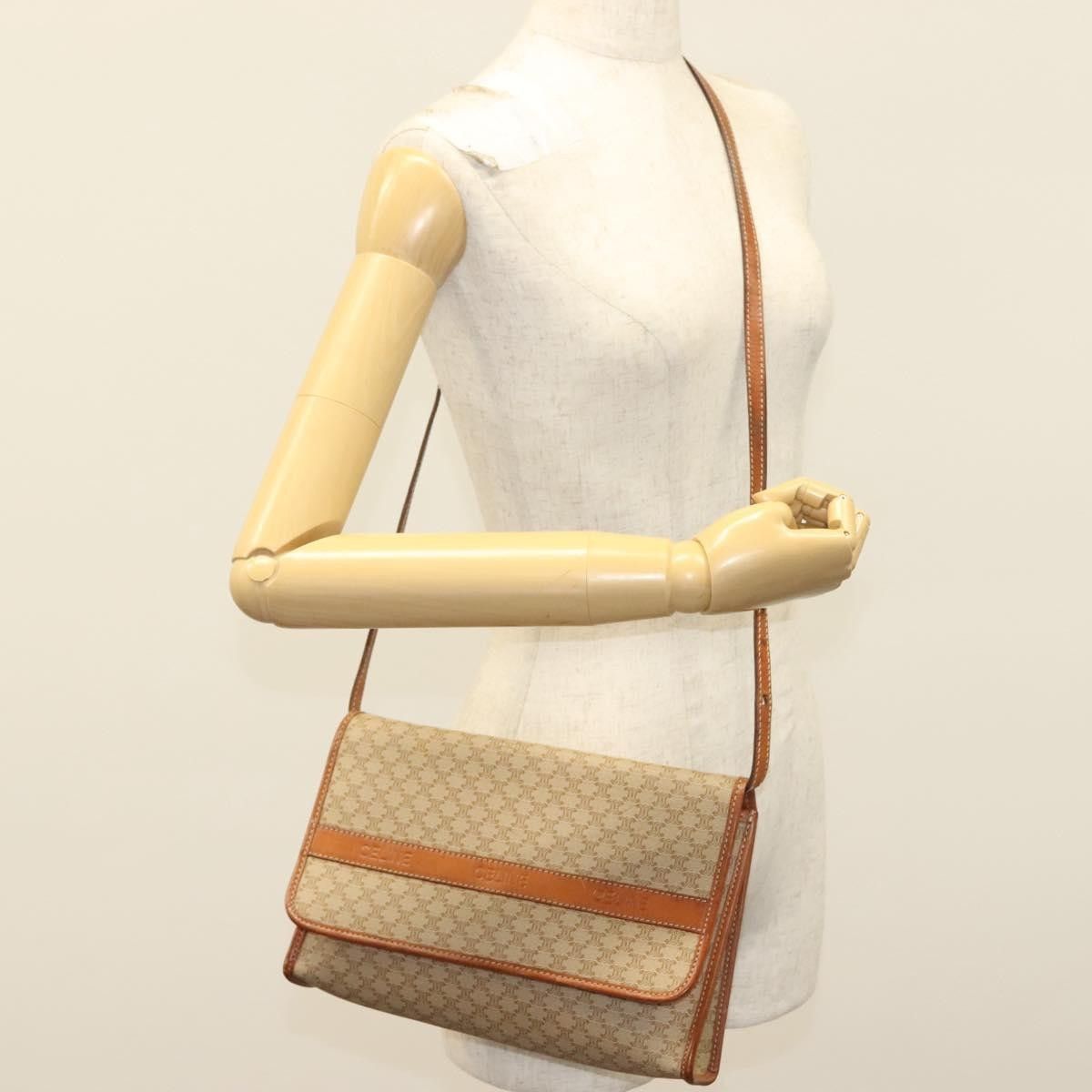Celine Celine Vintage Macadam Canvas and Leather Size ONE SIZE - 13 Thumbnail