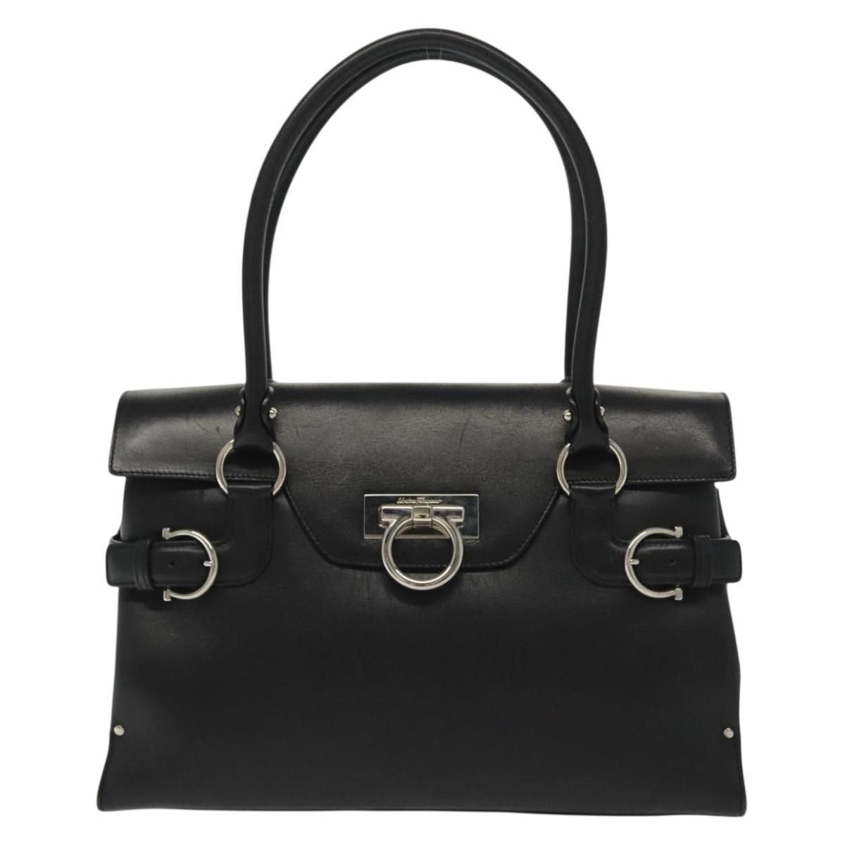Salvatore Ferragamo Salvatore Ferragamo Virna Satchel Leather Size ONE SIZE - 17 Thumbnail