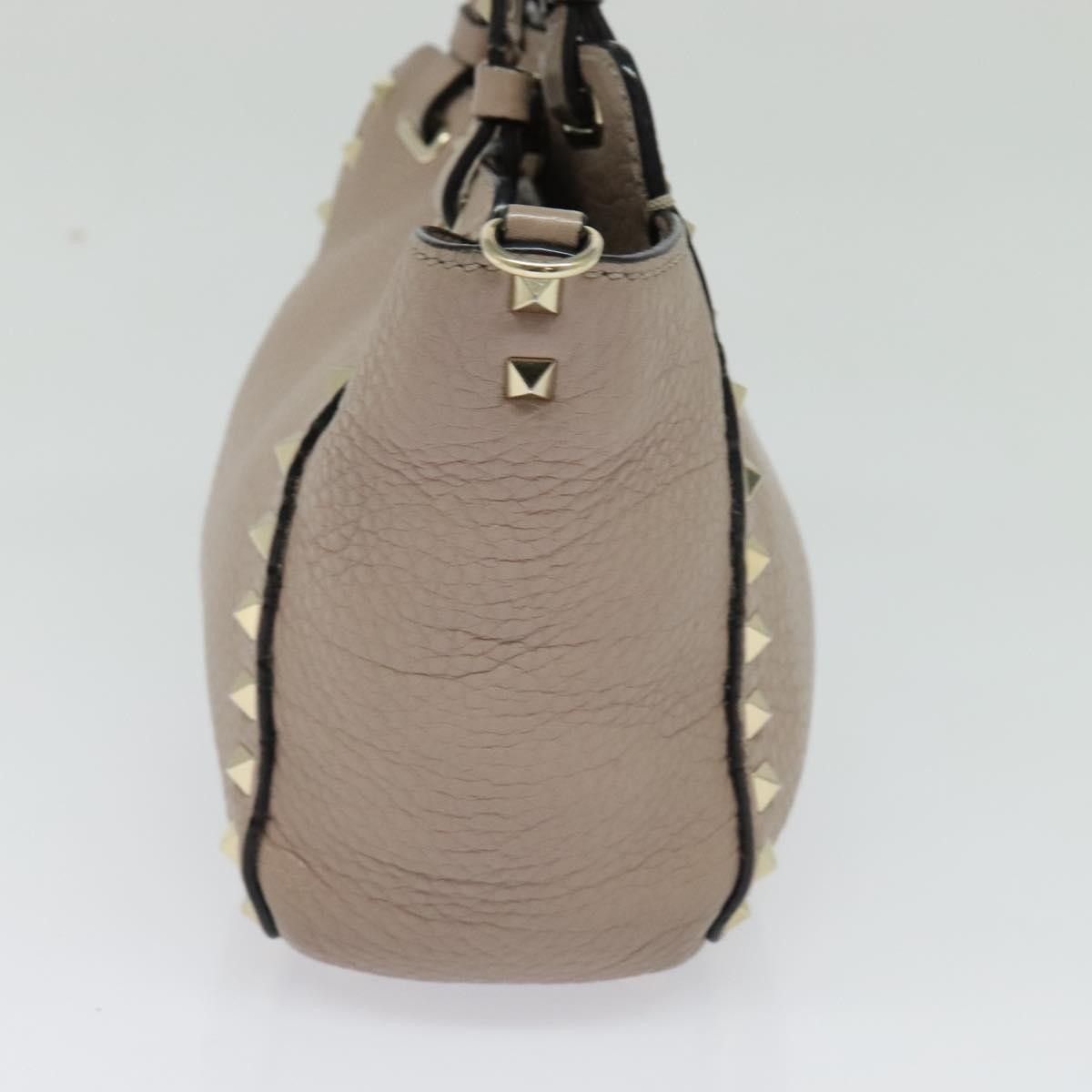 Valentino Valentino Garavani Rockstud Tote Pebbled Leather Size ONE SIZE - 4 Thumbnail