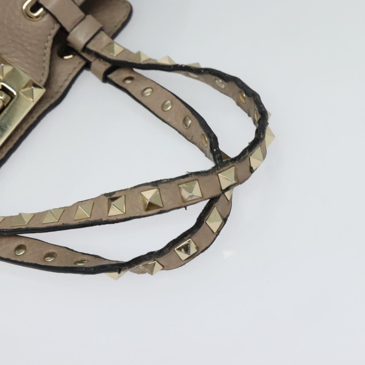 Valentino Valentino Garavani Rockstud Tote Pebbled Leather Size ONE SIZE - 16 Thumbnail