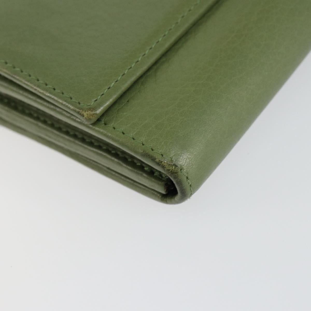 Gucci Gucci Logo Embossed Continental Wallet Leather Size ONE SIZE - 9 Thumbnail