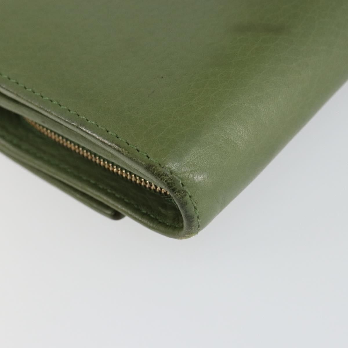 Gucci Gucci Logo Embossed Continental Wallet Leather Size ONE SIZE - 10 Thumbnail
