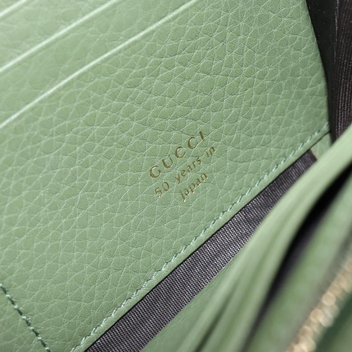 Gucci Gucci Logo Embossed Continental Wallet Leather Size ONE SIZE - 6 Thumbnail