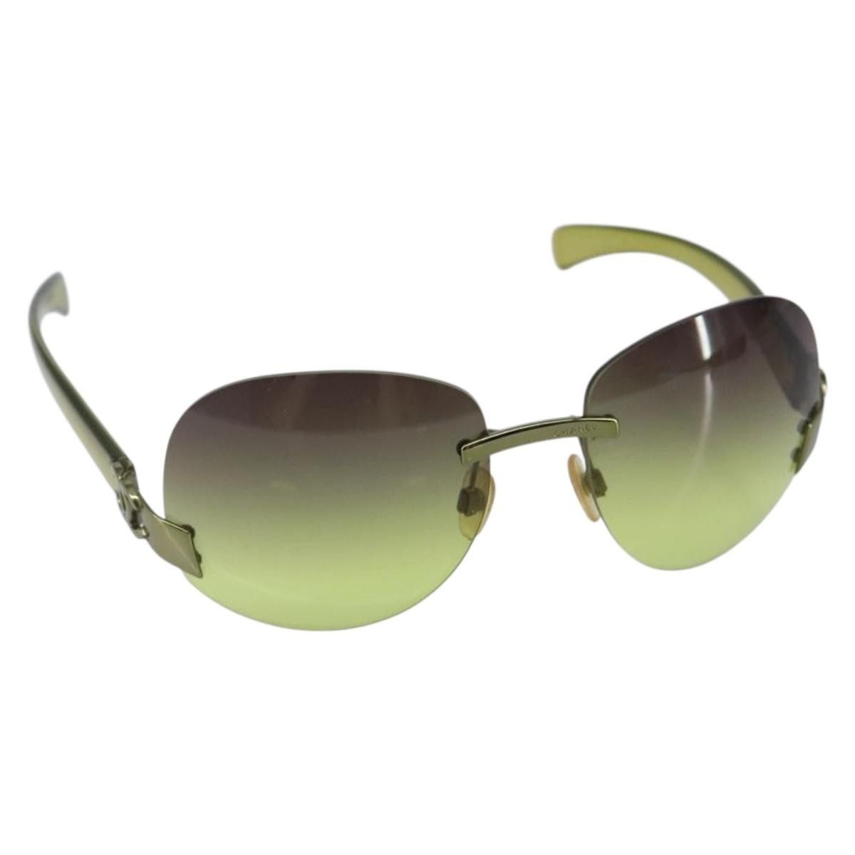 Chanel Chanel Logo CC Sunglasses Plastic Size ONE SIZE - 11 Thumbnail