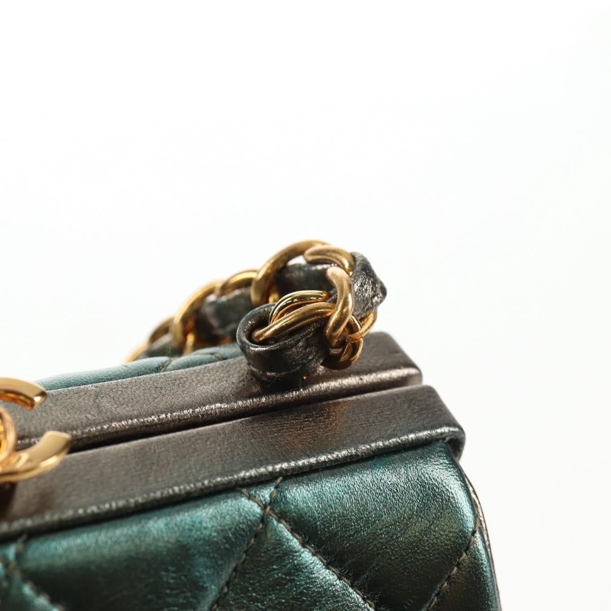 Chanel Chanel Vintage Chain Frame Bag Quilted Lambskin Size ONE SIZE - 16 Thumbnail