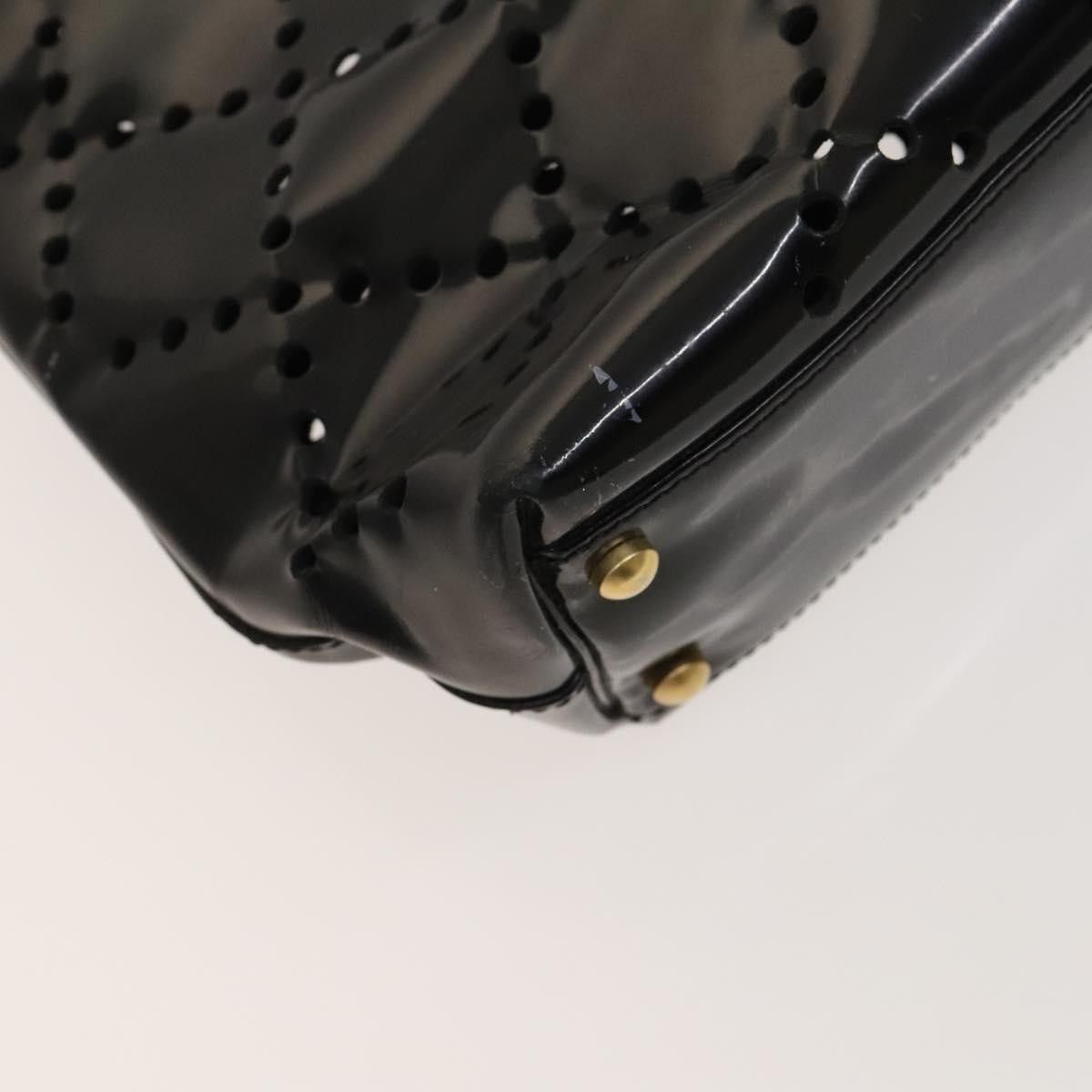 Chanel Chanel CC Chain Tote Perforated Patent Size ONE SIZE - 10 Thumbnail