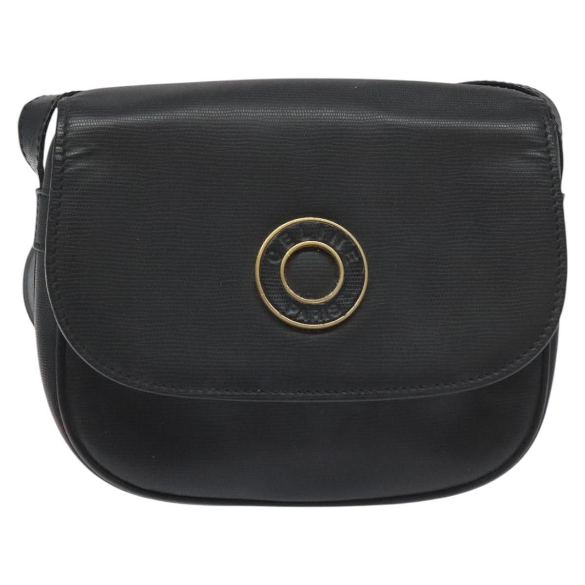 Celine Celine Vintage Circle Logo Crossbody Bag Leather Size ONE SIZE - 19 Thumbnail