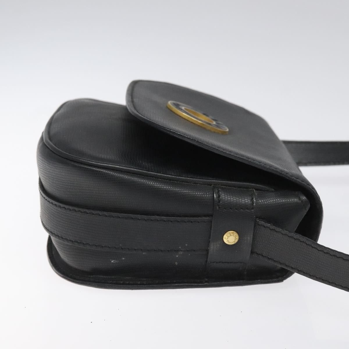 Celine Celine Vintage Circle Logo Crossbody Bag Leather Size ONE SIZE - 3 Thumbnail