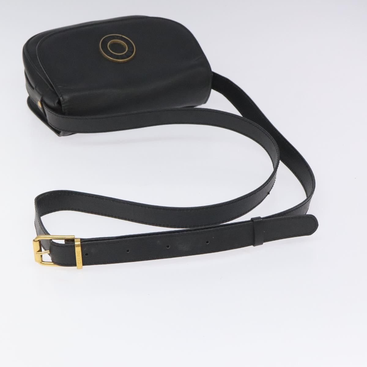 Celine Celine Vintage Circle Logo Crossbody Bag Leather Size ONE SIZE - 8 Thumbnail