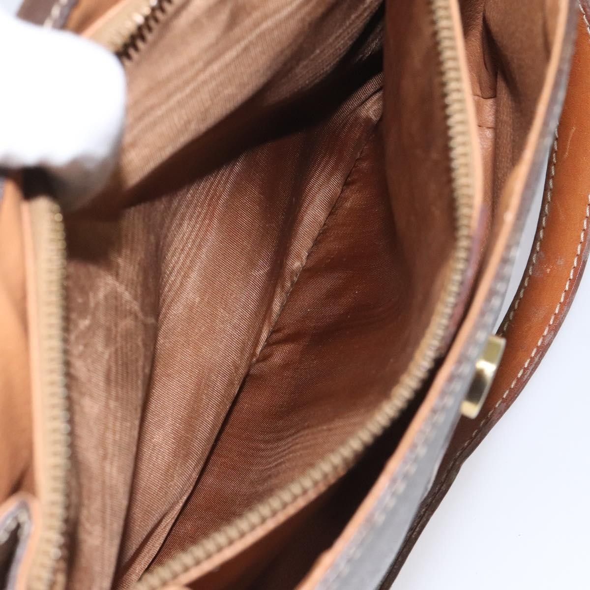 Celine Celine Vintage Macadam Shoulder Bag Canvas and Leather Size ONE SIZE - 18 Thumbnail